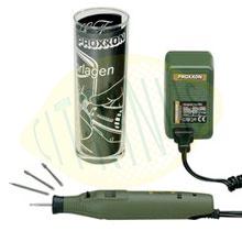 Conjunto completo para gravação de vidro GG 12 Conjunto completo para gravação de vidro GG 12