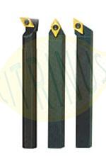 Conjunto de 3 ferros de corte com pastilhas em Tungsténio 8x8x90mm